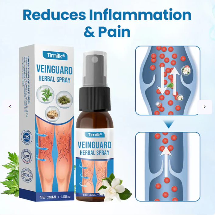Dile Adiós A Las Varices y Cuida Tu Salud Con South Moon - Spray Anti Varices