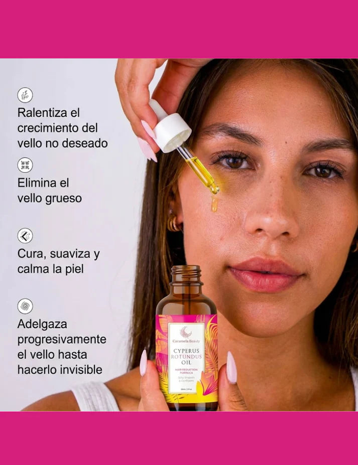 Cyperus Rotundus: Reduce El Crecimiento Del Vello y Revela Una Piel Suave y Perfecta Desde Casa 🧴